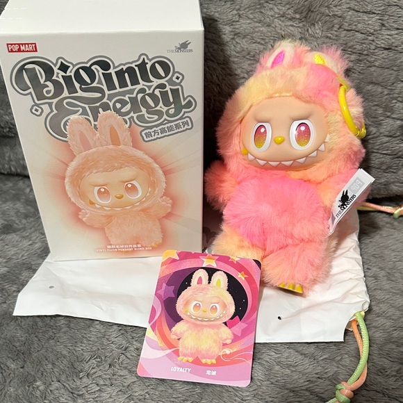 POP MART Other - Big Into Energy Plush Pendant Loyalty